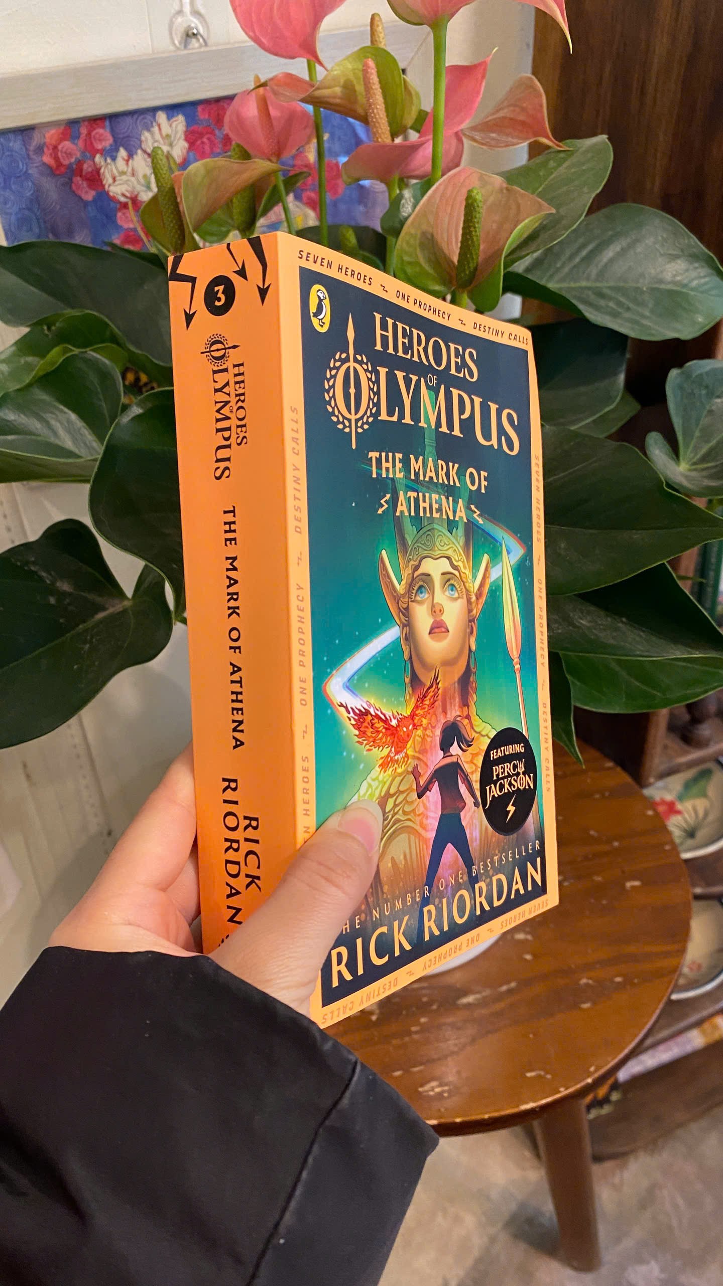 Sách - The Mark of Athena (Heroes of Olympus Book 3) by Rick Riordan | Children’s Novel / Ngoại văn