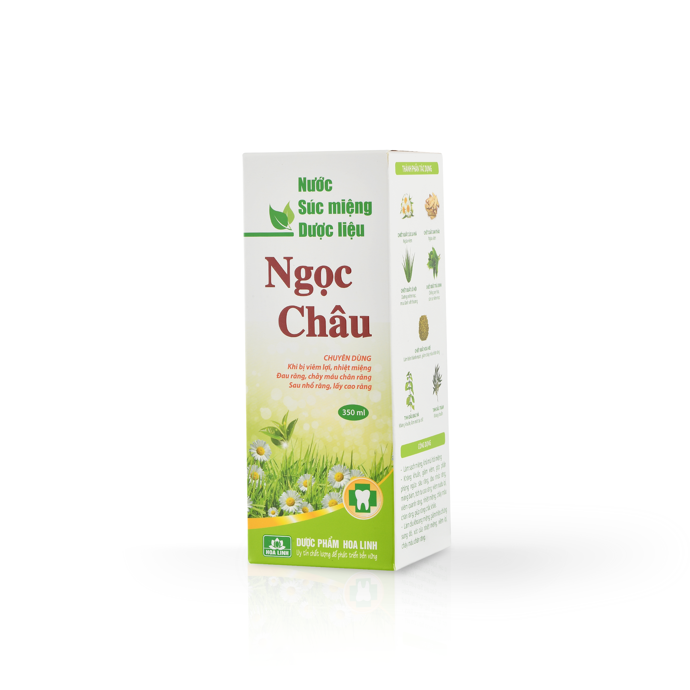 Nước Súc Miệng Dược Liệu Ngọc Châu 350ml