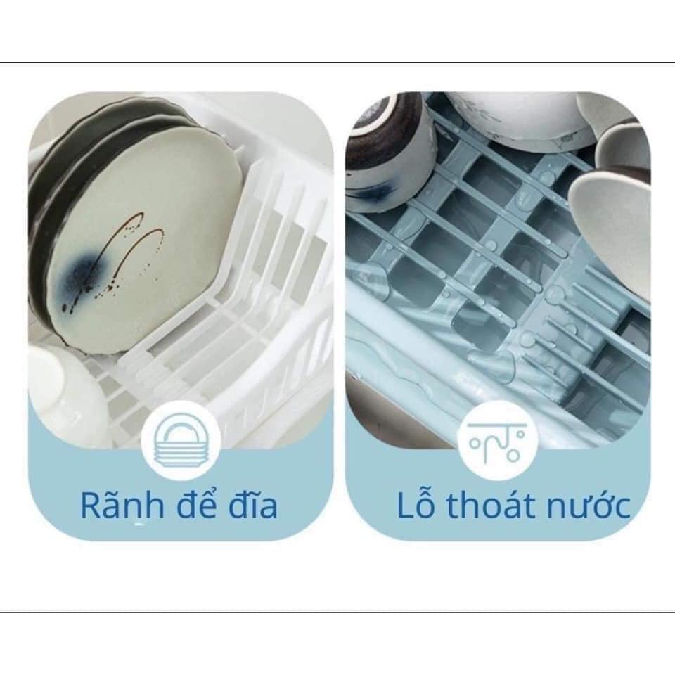 Rổ Úp Chén Bát Tiện Ích Việt Nhật (3535) - Việt Nhật Plastic
