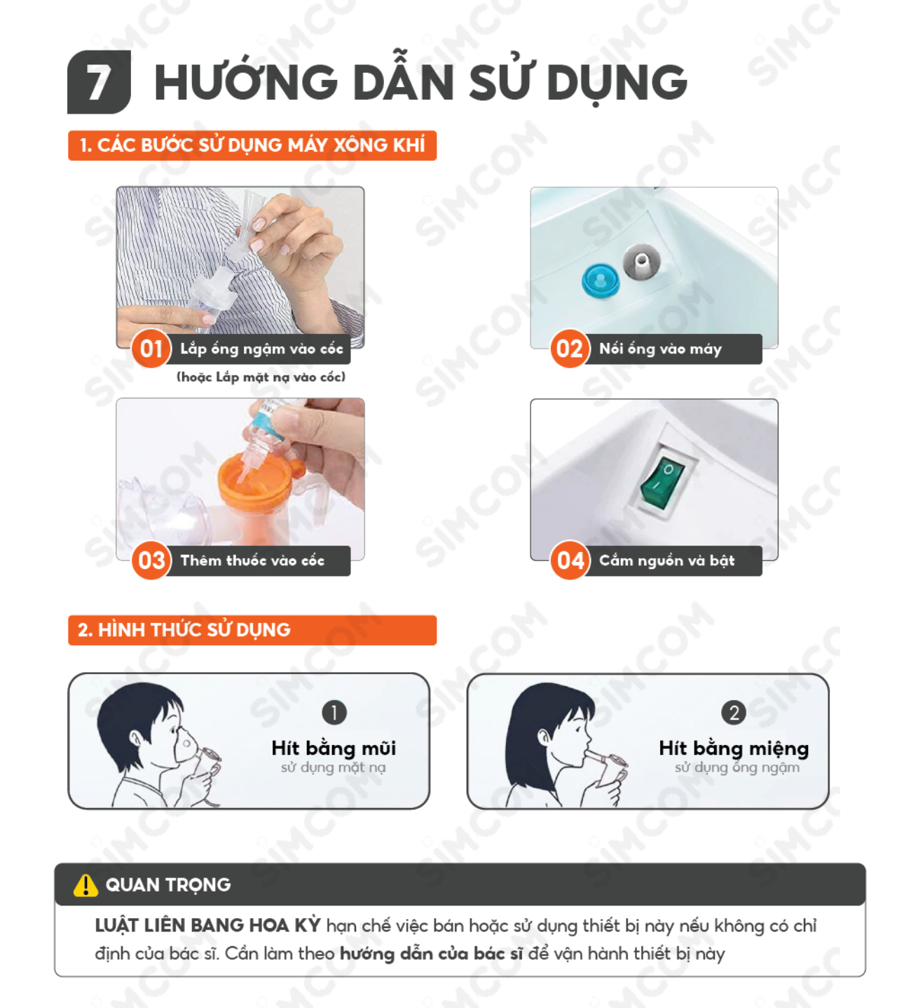 Máy xông khí mũi họng 2 trong 1 LUCASS A22 nhập khẩu chính hãng, xông khí dung, xông mũi, xông họng, bảo vệ hô hấp cho người lớn và trẻ em