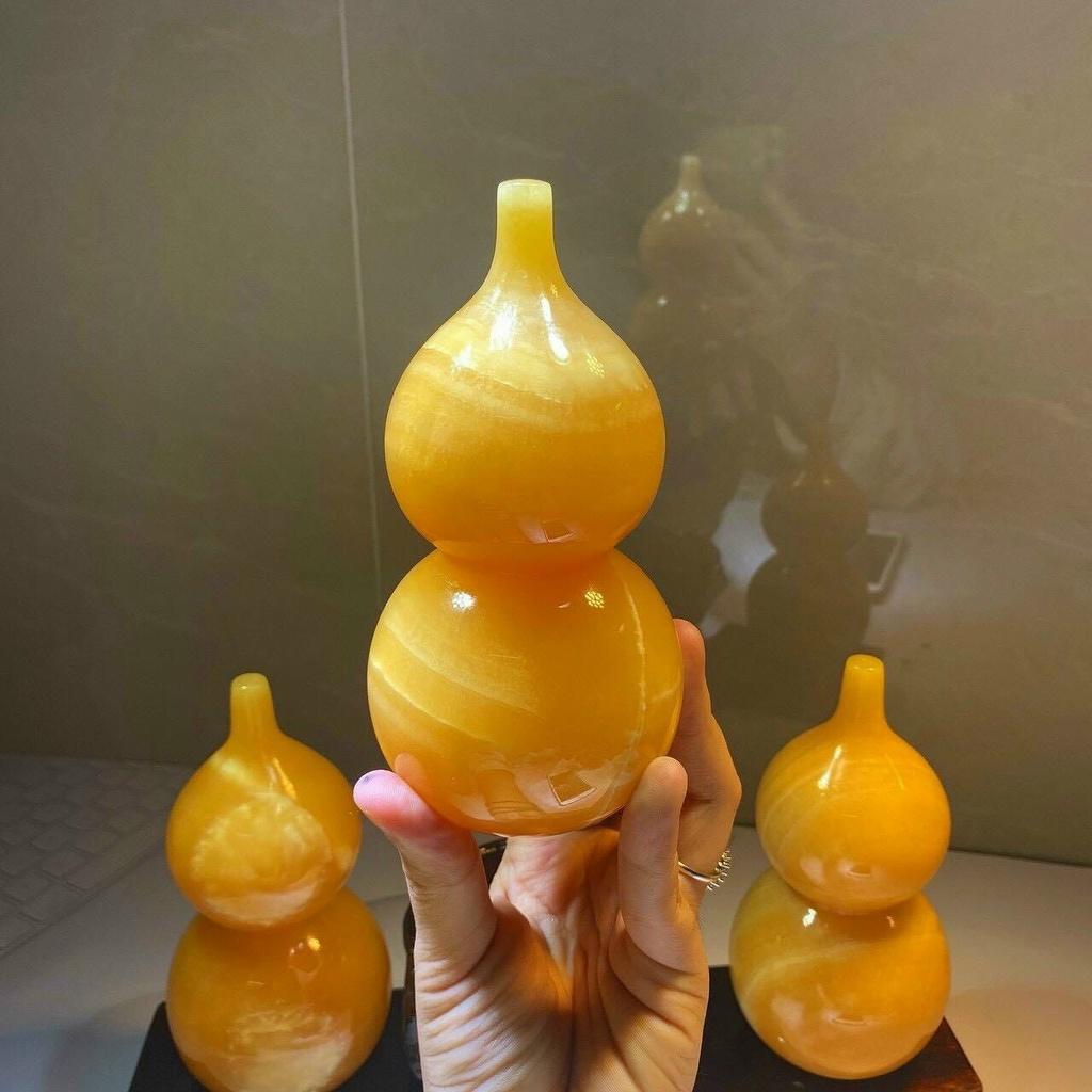 Hồ Lô Đá Ngọc Hoàng Long - Cao 12cm & 15cm