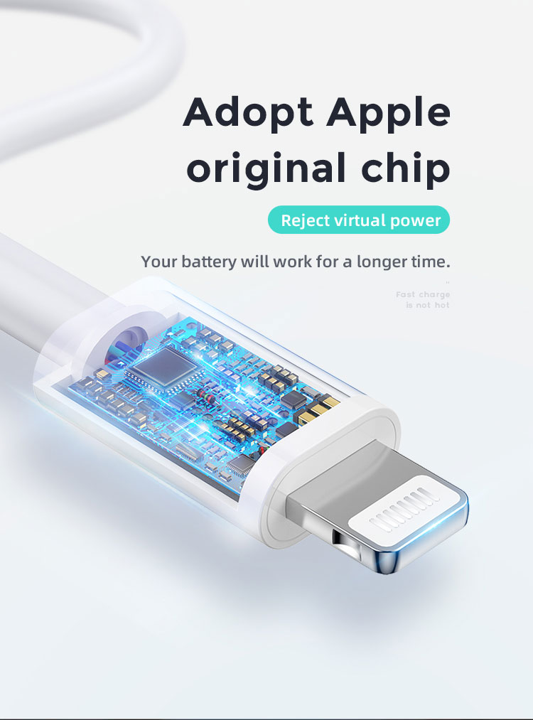 Cáp Sạc Nhanh USB-C to Lightning Chuẩn MFI Hỗ Trợ Sạc Nhanh Power Delivery Cho iPhone, iPad Joyroom S-M421 2M - Hàng Chính Hãng