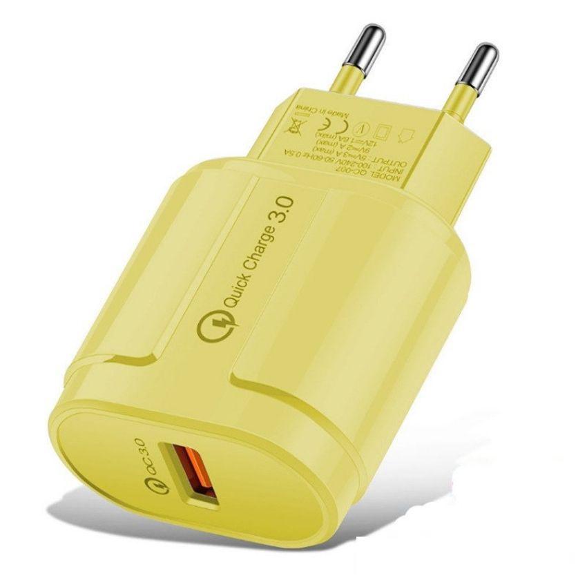 Sạc nhanh 18W Quick Charge 3.0 Cho Android Và IOS