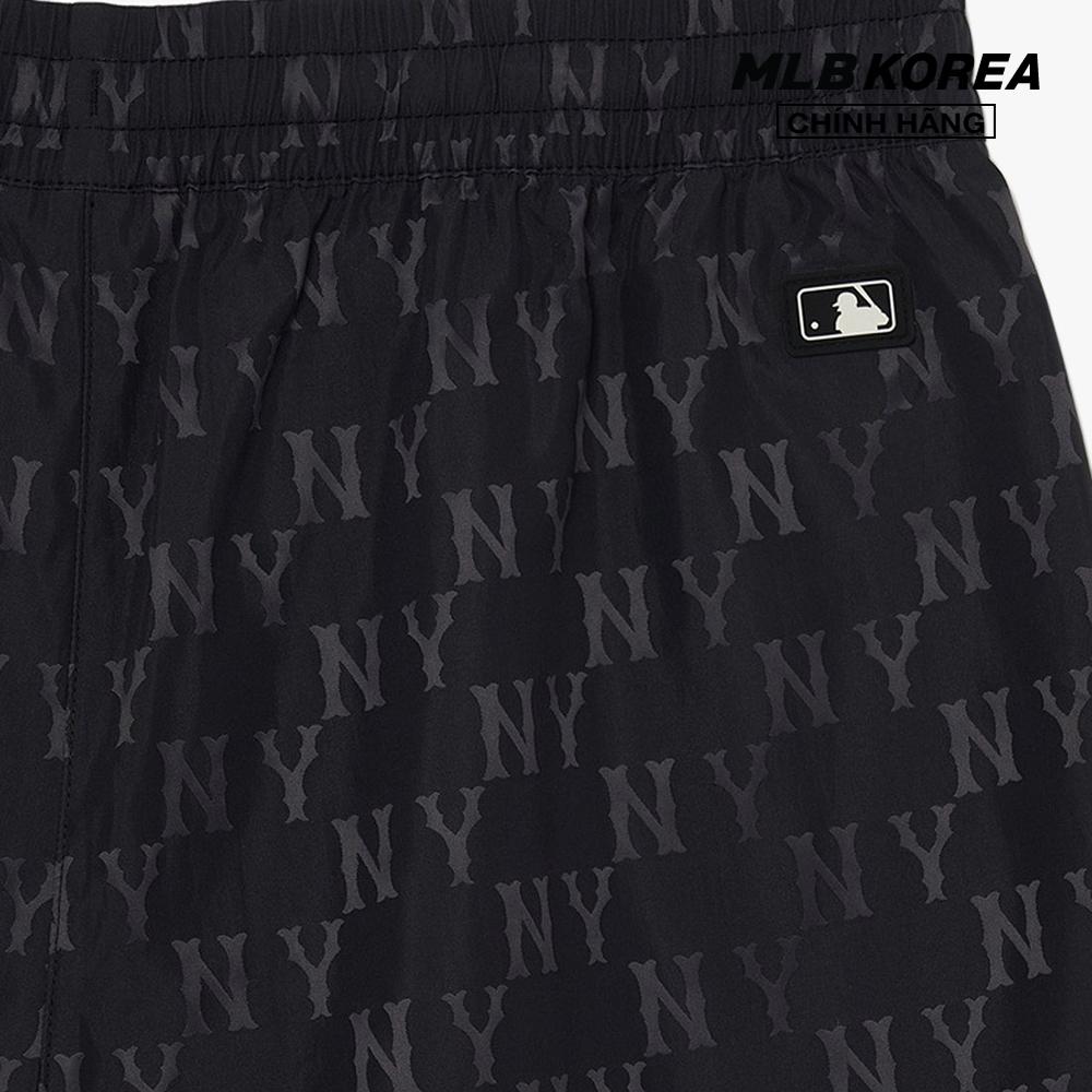 MLB - Quần shorts unisex ống rộng lưng thun Monogram 3ASMM0233