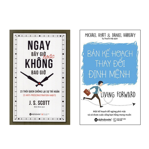 Combo Sách Ngay Bây Giờ Hoặc Không Bao Giờ và Bản Kế Hoạch Thay Đổi Định Mệnh