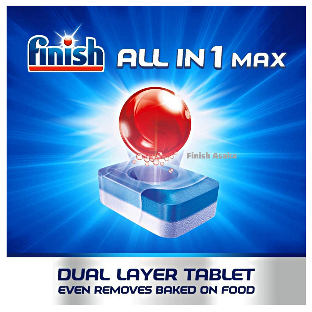 Viên rửa bát Finish All in 1 Max Túi 48 Viên