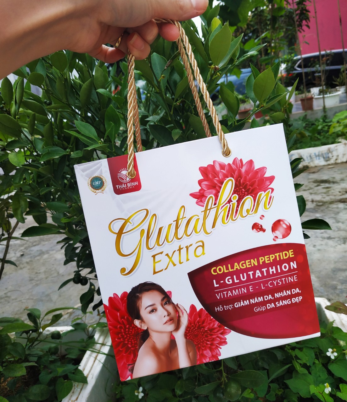Viên Uống Làm Trắng Da Glutathion Extra – Giúp Da Trắng Sáng Từ Sâu Bên Trong – Giảm Quá Trình Lão Hóa Da – Mỗi Ngày 1 Viên Glutathione - Lọ 30 Viên
