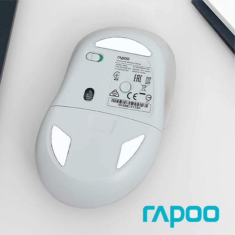 Hình ảnh Chuột không dây Rapoo M500 Silent (Wireless/Bluetooth) - Hàng Chính Hãng