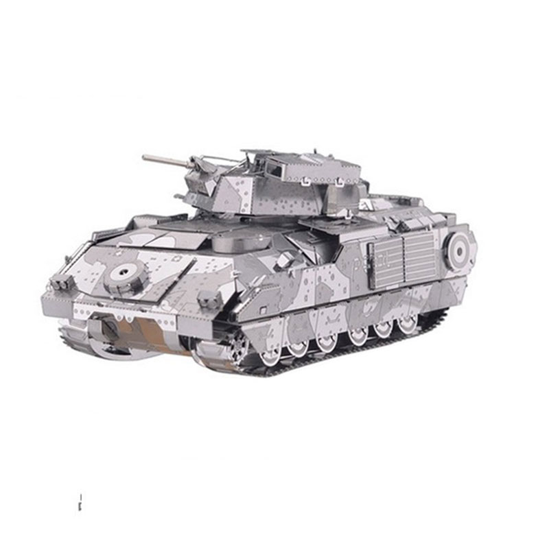 Mô hình thép 3D tự ráp cao cấp xe tank M2A2