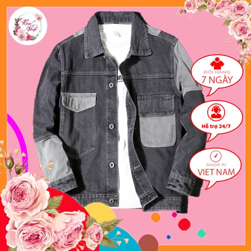 Áo khoác nam, Khoác bò nam chất liệu Cotton Duck cao cấp kiểu dáng body trẻ trung năng động mã N51