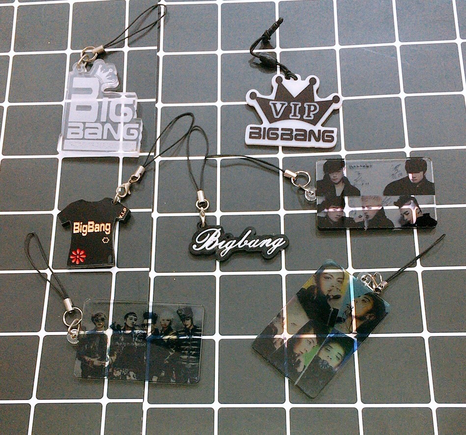 Móc khóa trong BIGBANG combo 5  móc