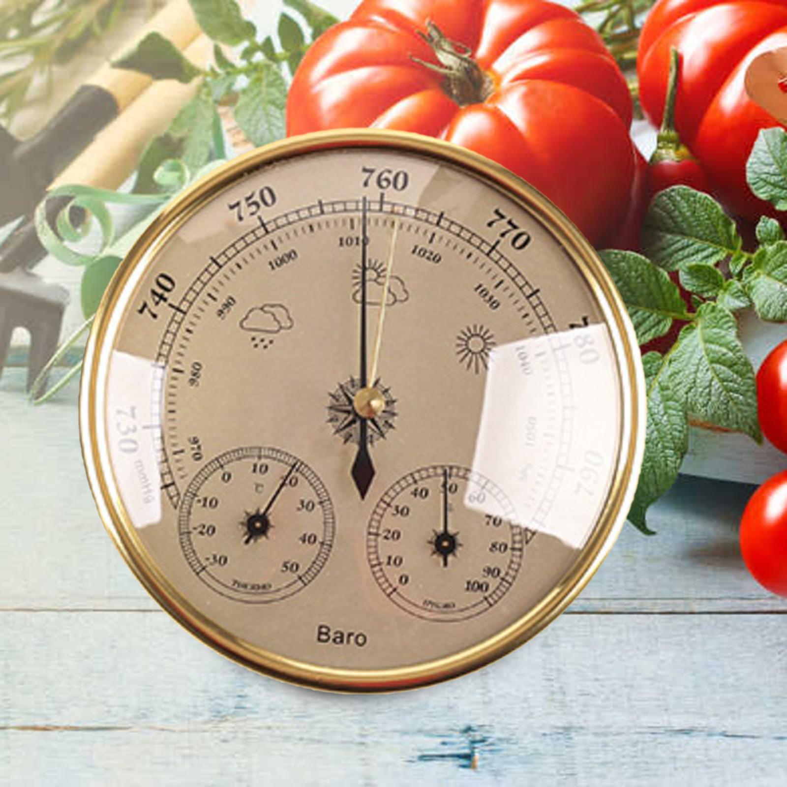 Analog Dial No Battery Round for Indoor Outdoor