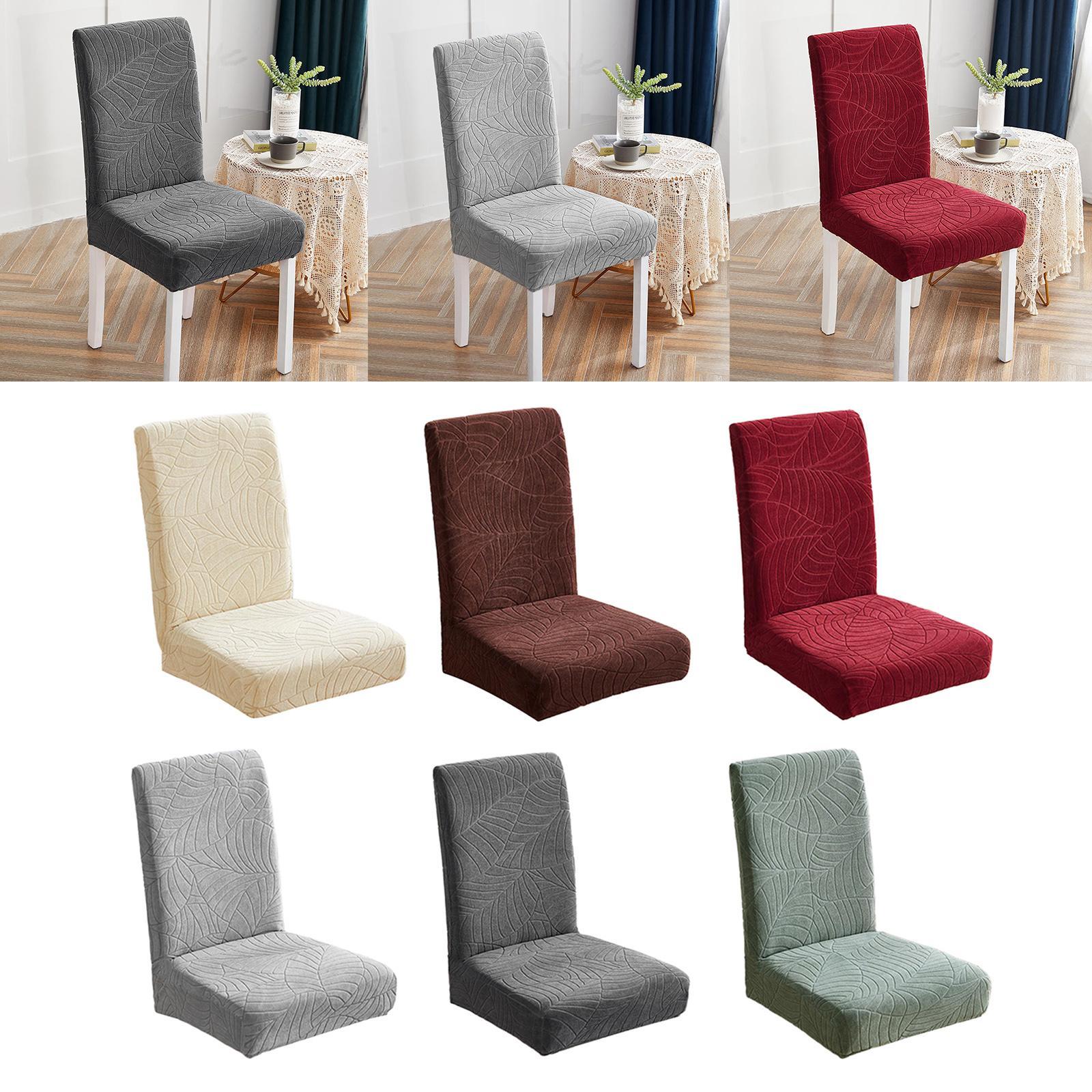 Dining Chair Covers Washable Chair Slipcover Removable Protector Green
