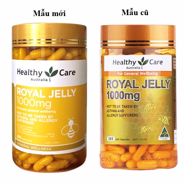 Sữa Ong Chúa Úc Healthy Care Royal Jelly 1000