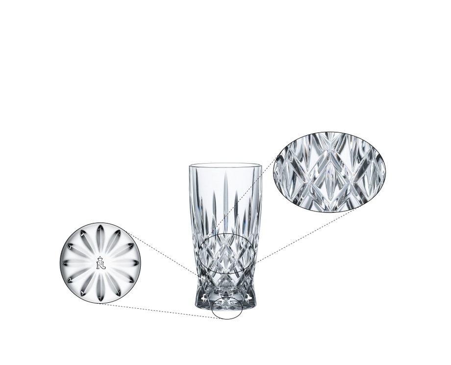 Bộ 4 ly bia pha lê Nachtmann Noblesse - Hàng chính hãng
