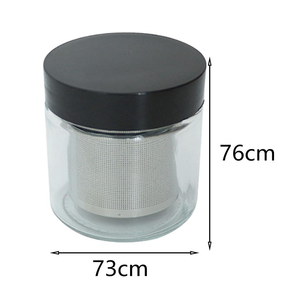 Diamond Stone Cleaner Bottle Glass Diamond Washing Cup for Glasses Eyeglass