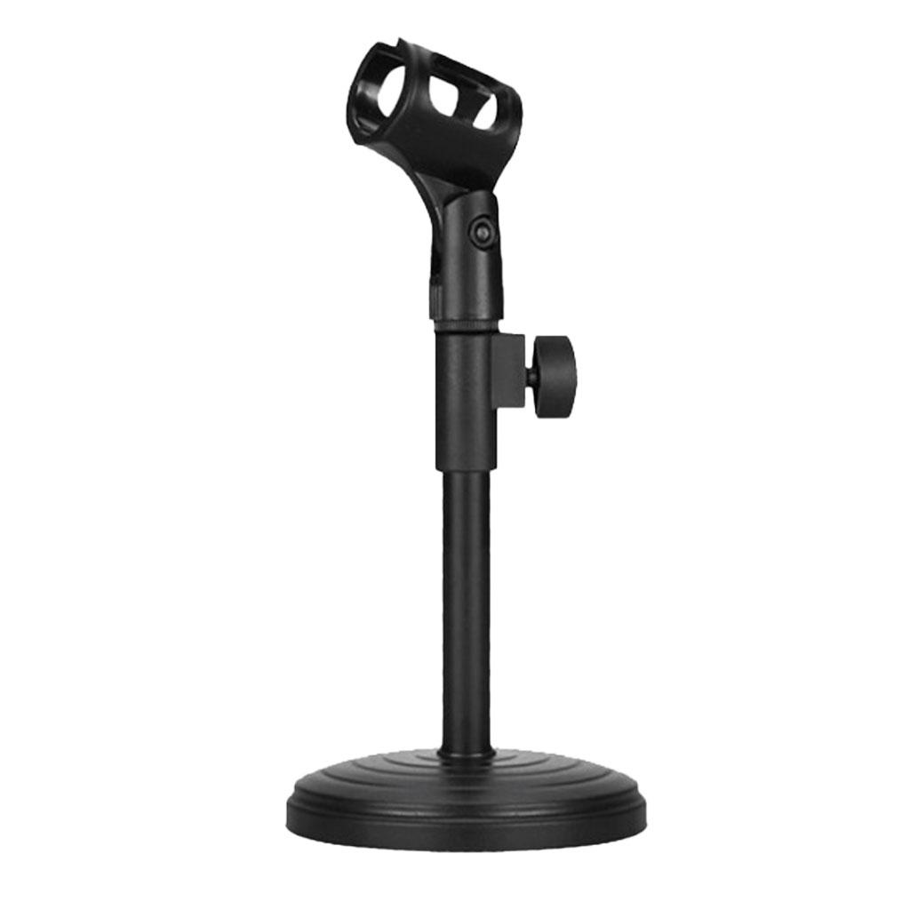 Có Thể Điều Chỉnh Để Bàn Gấp Gọn Chân Đế Micro W/Mic Kẹp Cho Các Cuộc Họp, Các Bài Giảng