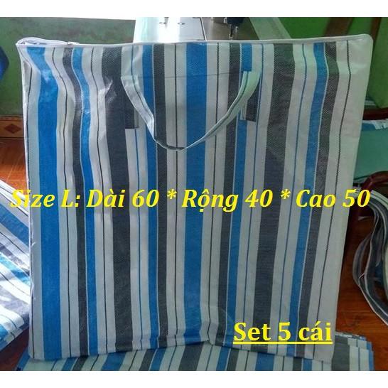 Set 5 TÚI BẠT DỨA SIZE L - Tặng 1 Keo Chuột