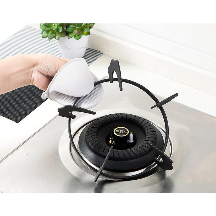 Miếng nhấc nồi silicon chịu nhiệt cao - giao màu ngẫu nhiên