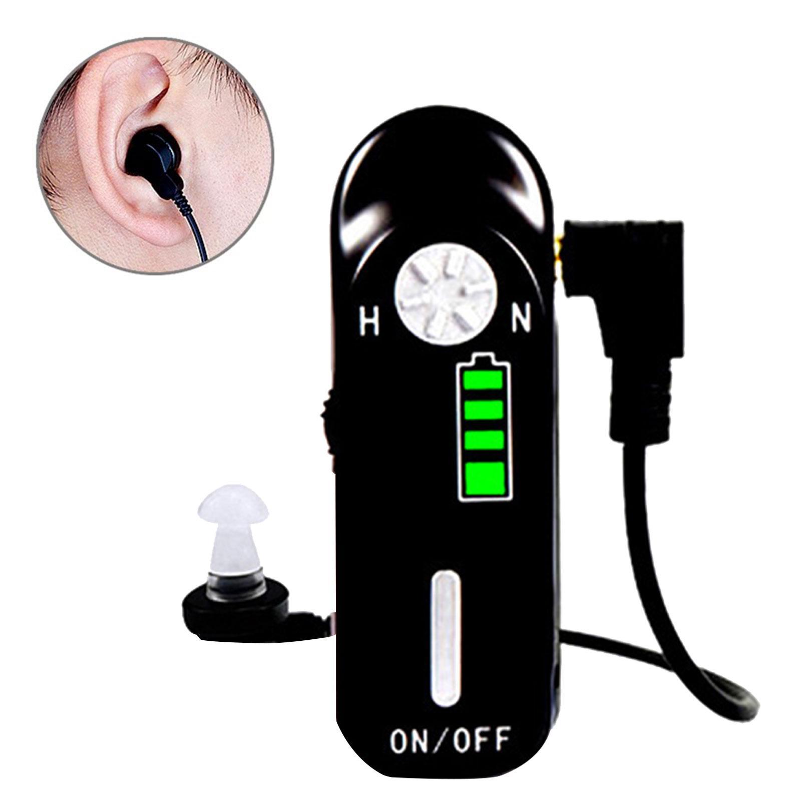 Personal voice Amplifier Pocket Hearing Devices for Noisy Environment Senior