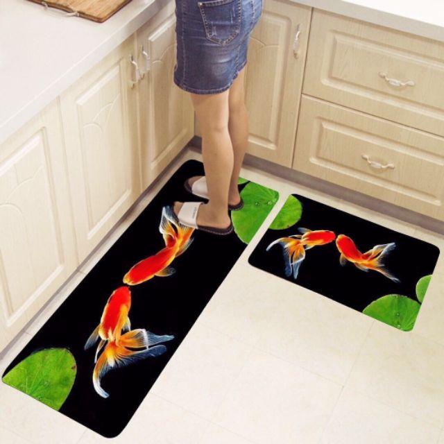 Bộ thảm nhà bếp 3D