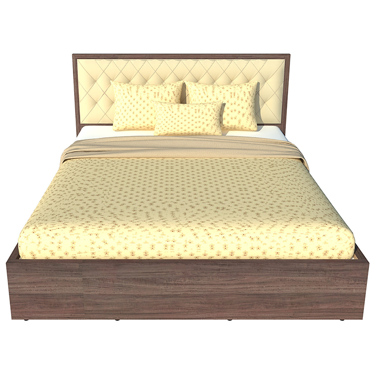 Giường ngủ 2 hộc kéo Tundo 140cm x 200cm