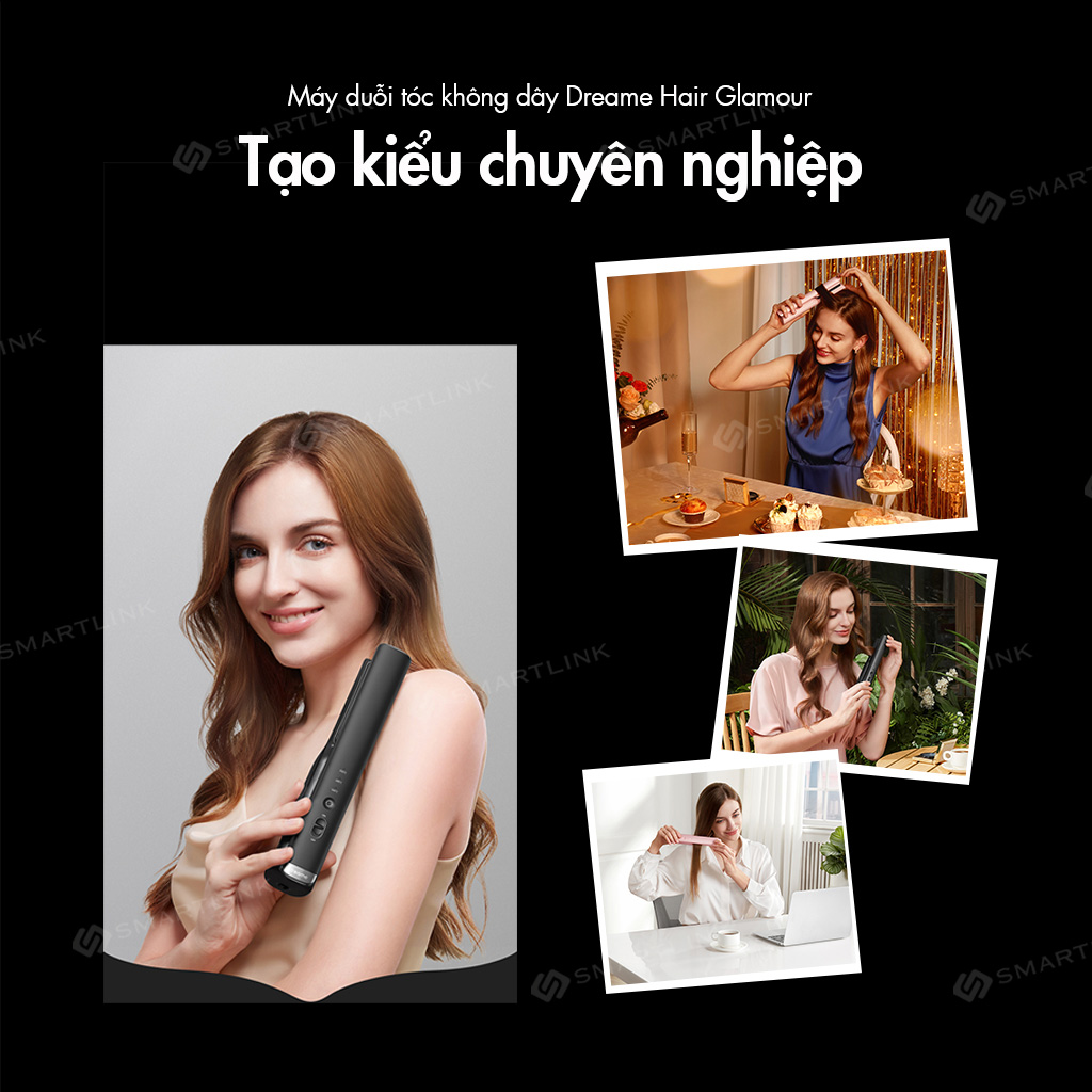 Máy duỗi tóc không dây Dreame Glamour - Hàng hính hãng