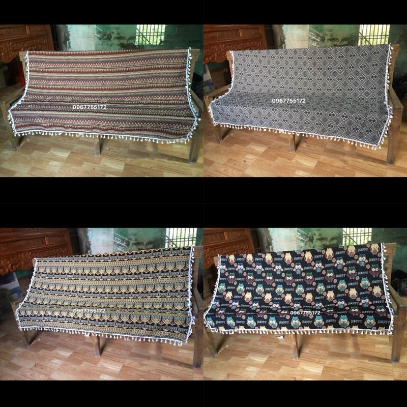 Phủ sofa vải thổ cẩm
