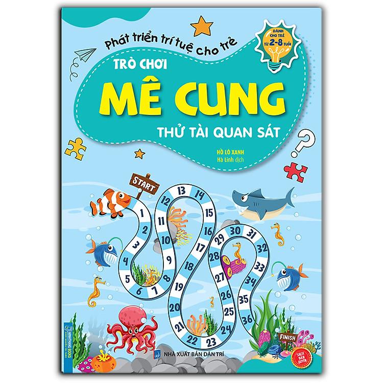 Sách Trò Chơi Mê Cung ( 2 - 8 tuổi)