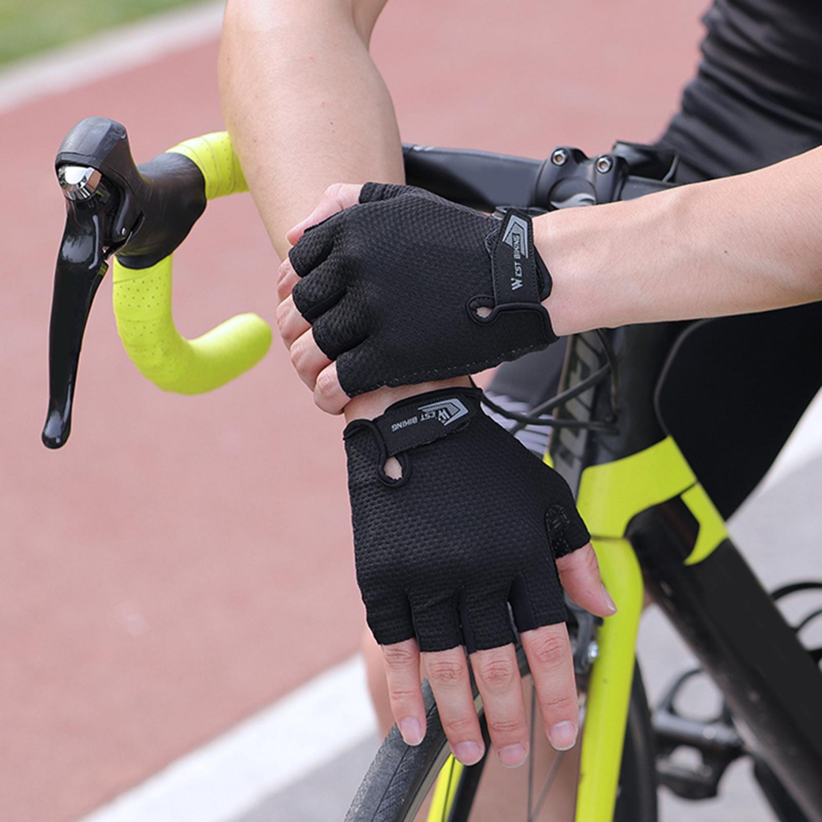 Half Finger Cycling Gloves Sports Light Weight Road Bike Unisex