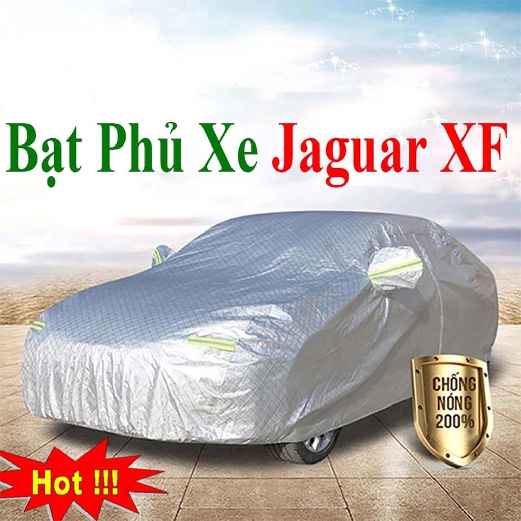 Bạt Phủ Xe Ô Tô Jaguar XF - Bạt Phủ Ô Tô 5 Chỗ 3 Lớp Cao Cấp Chống Mưa, Chống Nắng, Chống Cháy Loại 1