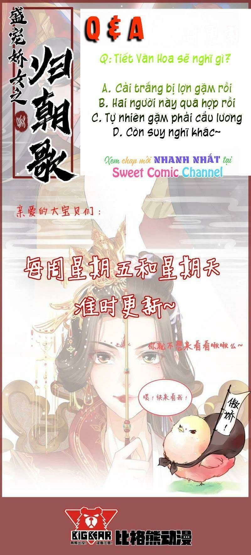 thịnh sủng kiều nữ trở về triều ca chapter 35 26