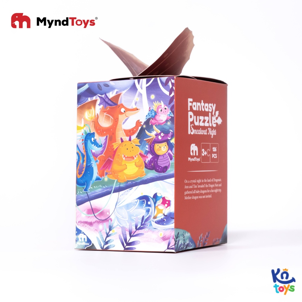 Đồ Chơi Xếp Hình MyndToys - Fantasy Puzzle (126 mảnh ghép cho Bé Từ 3 Tuổi)