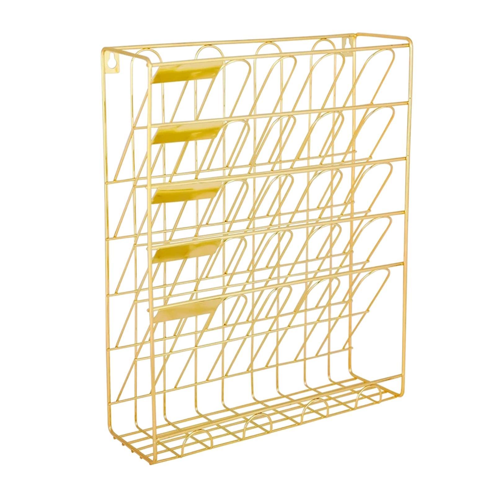 Mail organizer pen holder paper book organizer Gold