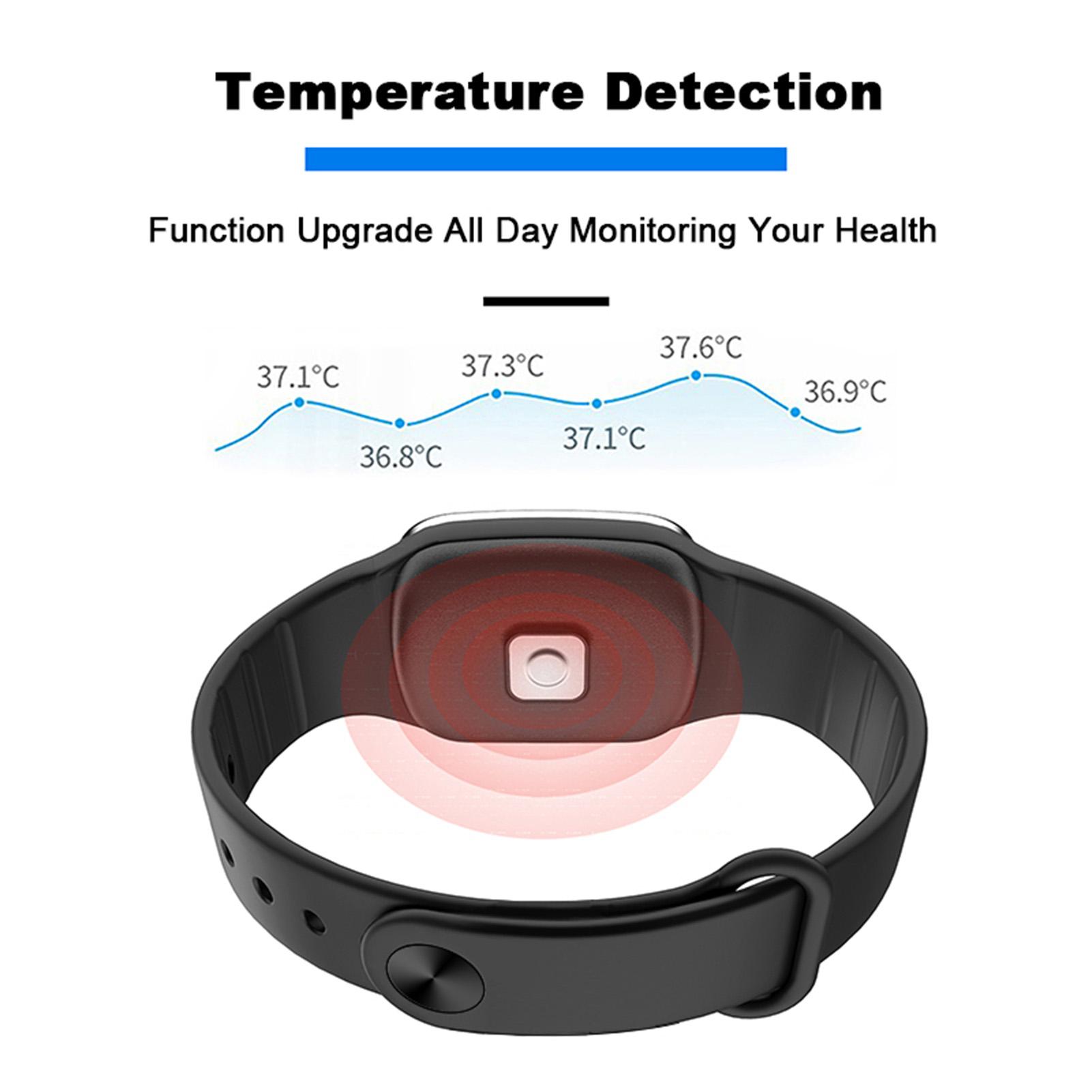 Đồng hồ siêu âm, có thể được sử dụng như một đồng hồ LED và nhiệt kế, đo thời gian, phát sóng chống mũi hiệu quả