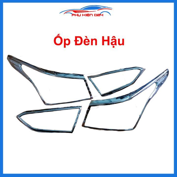 Ốp viền đèn pha hậu mạ crom Accent 2018-2019-2020-2021-2022 chống trầy trang trí bảo vệ xe