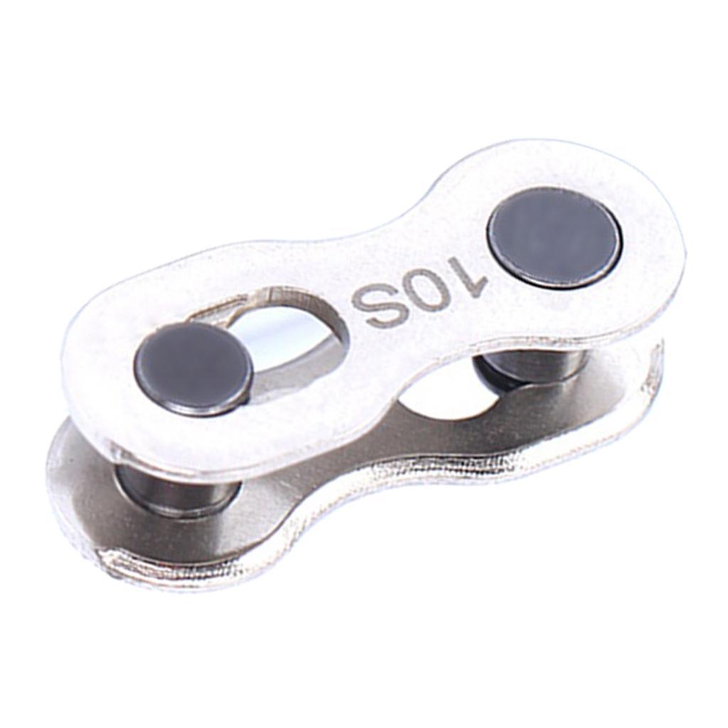 2-5pack Bicycle Bike Chain Connector 6 7 8 9 10 Speed Chain Link Joint 10 Speed