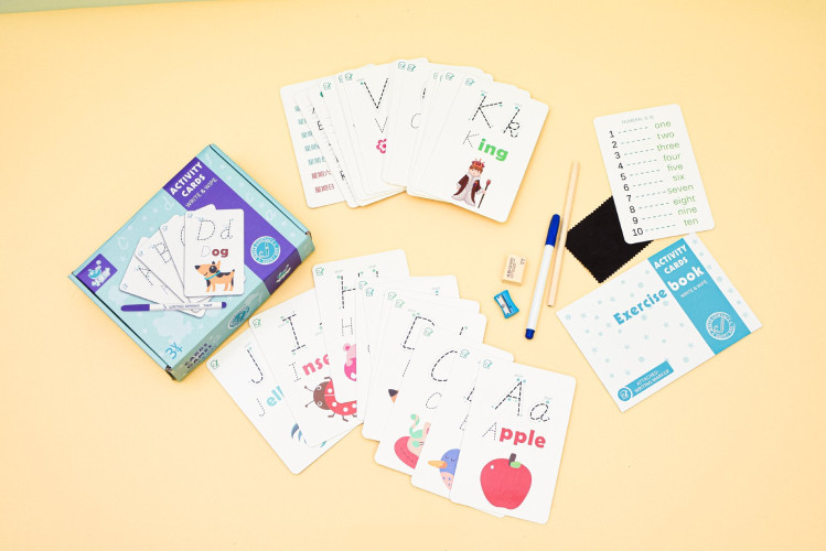 Đồ Chơi Thẻ Flashcards song ngữ học tập dành cho các bé trước khi học mẫu giáo