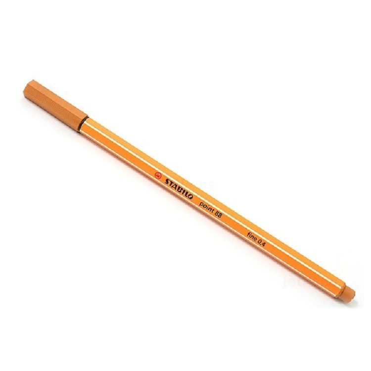 Bút kim màu Stabilo Point 88 - 0.4mm - Nâu nhạt (88/89)