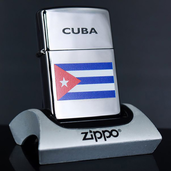 Hình ảnh Bật Lửa Zippo 250 Cubian Flag