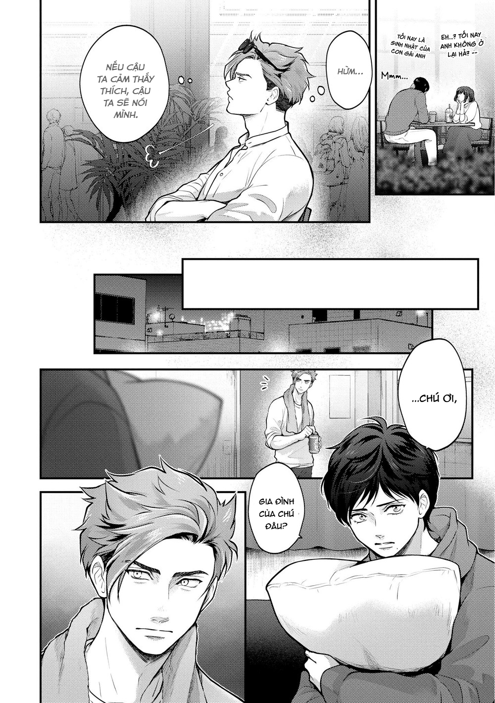 Sói Cô Đơn Và Quạ Đáng Yêu chapter 3 - Trang 6