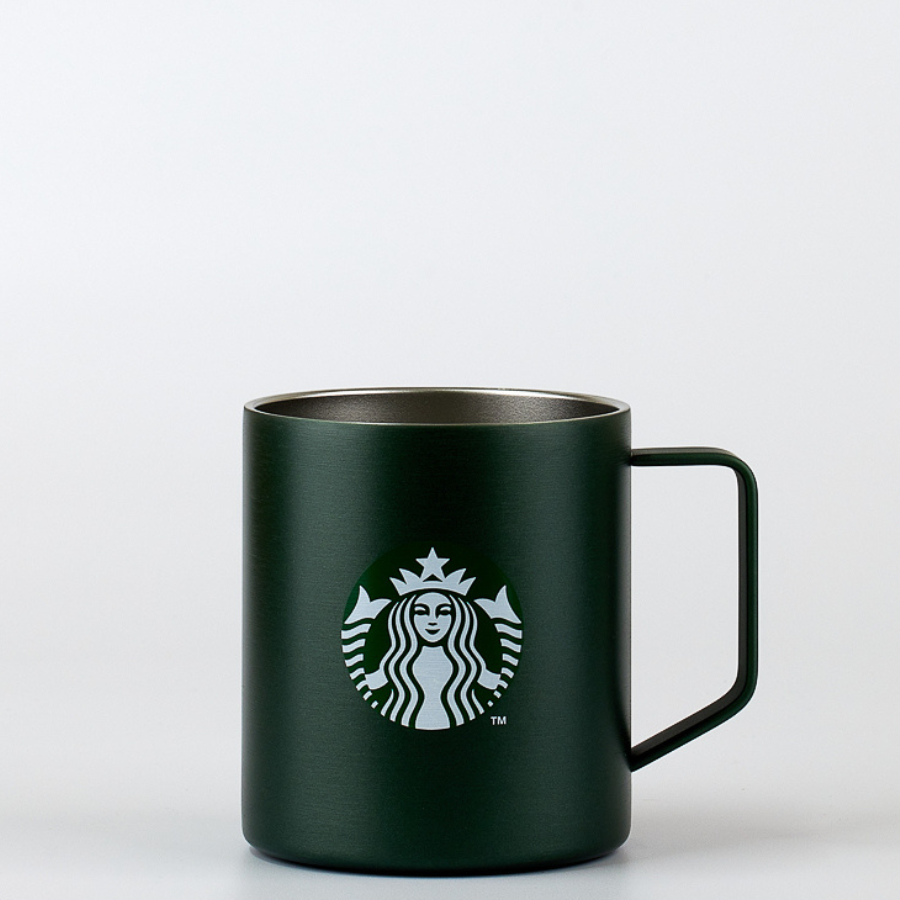 Ly Mug Starbucks 14Oz  Stainless Steel DARK GREEN SIREN