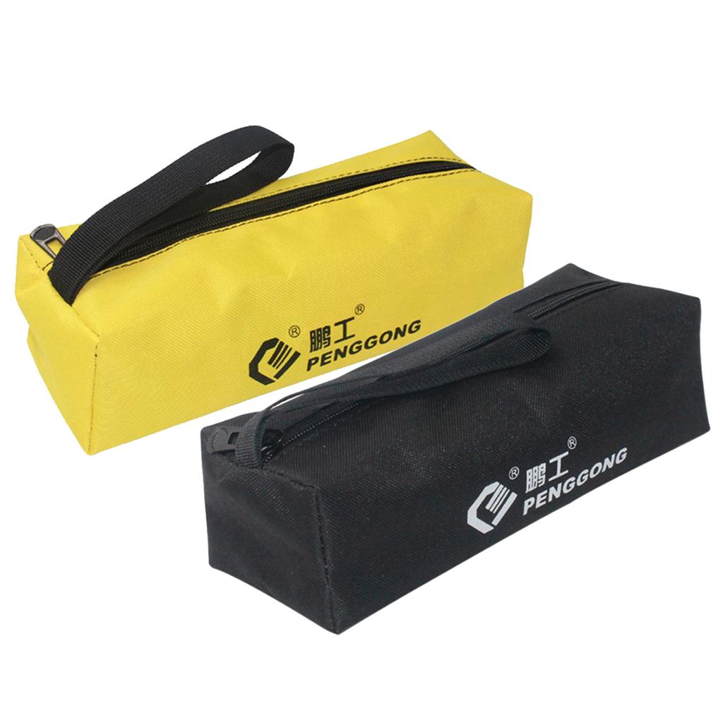 2PC Heavy Duty Oxford Storage Bag Repair Tool Hardware Handbag Zip Organizer