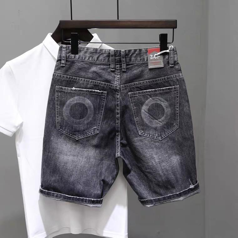 Quần Short Jean Nam, Quần Bò Ngố Nam Cao Cấp Mẫu Mới Siêu Đẹp OBOK Fashion QSN3335