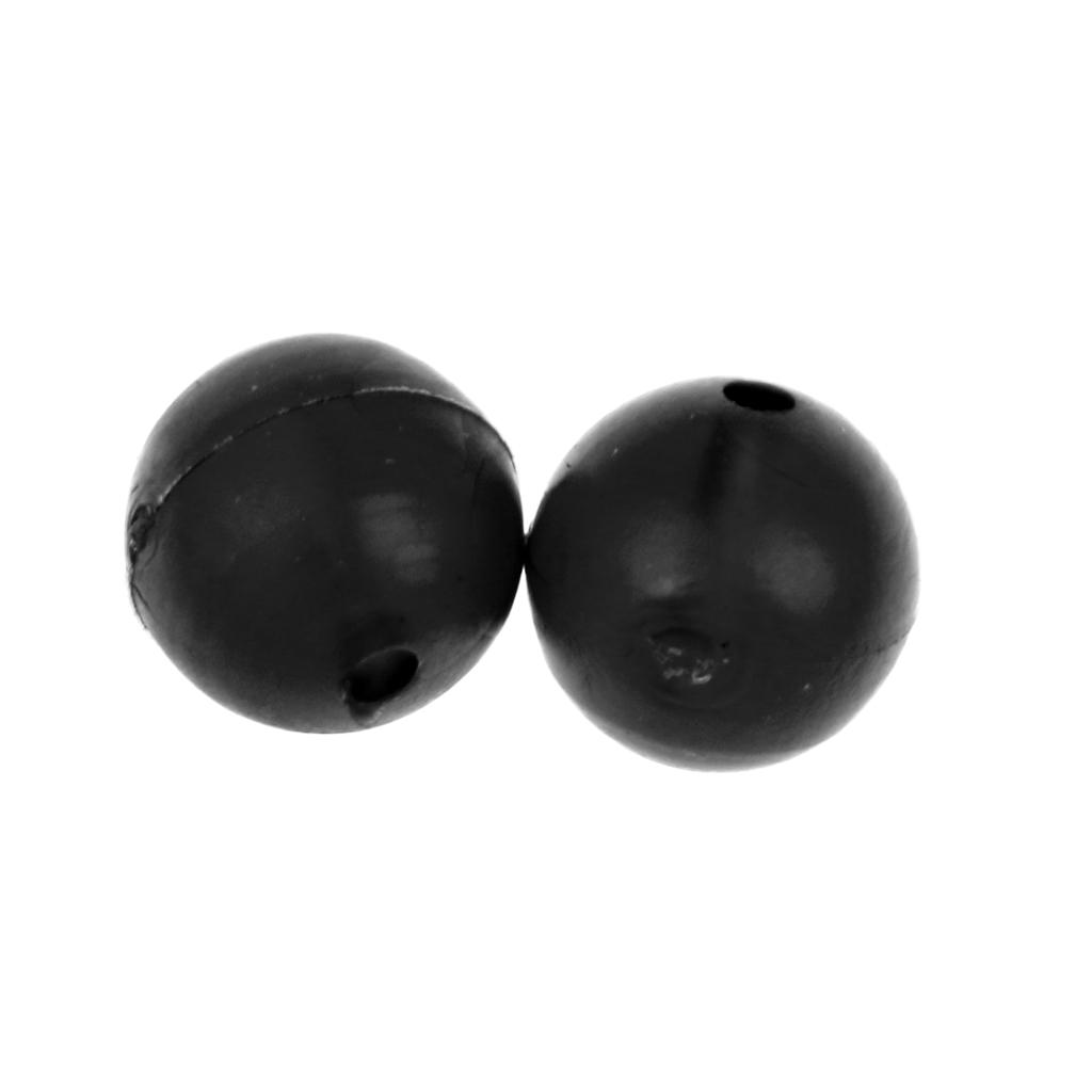 50x Carp Fishing Rubber Beads Terminal End Tackle Accessories