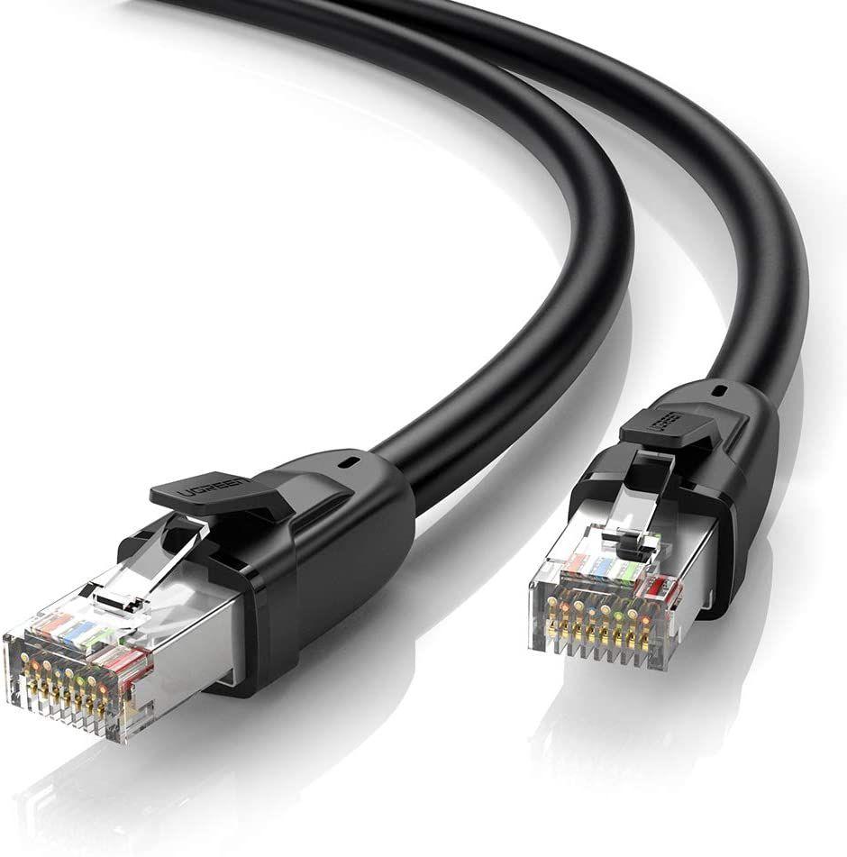 Ugreen UG80727NW121TK 15M CAT8 S/FTP Cáp mạng toàn đồng truyền dữ liệu giữa các máy tính - HÀNG CHÍNH HÃNG