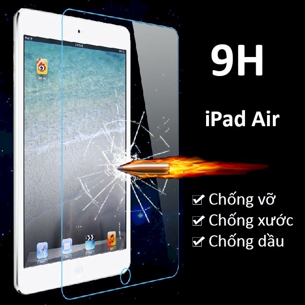 Cường lực cho Ipad 5/6 bảo vệ màn hình tối ưu