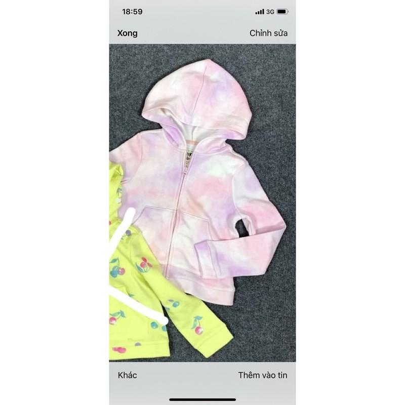 Áo khoác nỉ lót bông