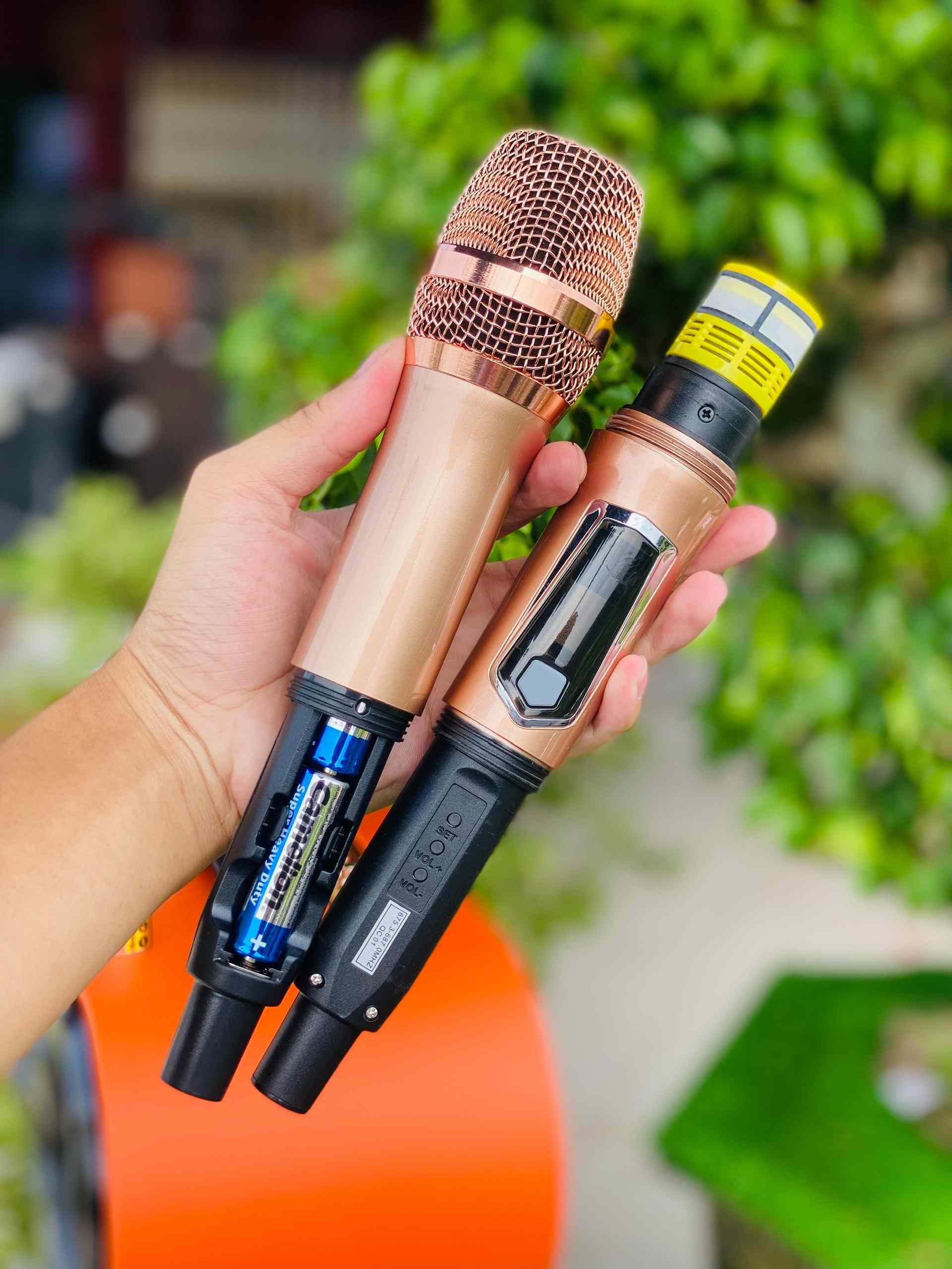 Loa Xách Tay Karaoke Chính Hãng MTMAX DK11Pro 3 Đường Tiếng 2 Bass 16 Công Suất Lớn Thiết Kế Hình Bầu Dục Đường Cong Mềm Mại hàng chính hãng