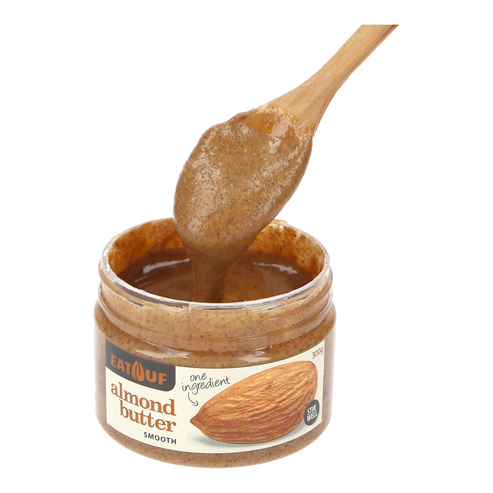 Bơ Hạnh Nhân Rang Mịn Không Đường 100% Đạm Thực Vật EATNUF